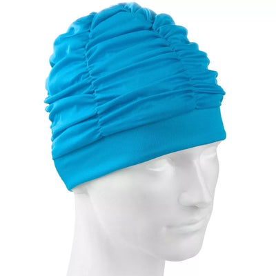 Plaukimo kepurė Mad Wave Lux Shower Turquoise