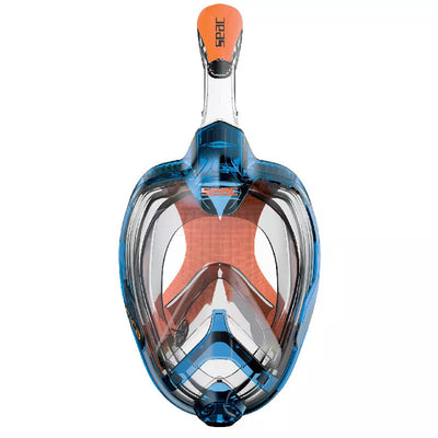 Pilno veido nardymo kaukė Seac Sub Magica S/M-Blue/Orange