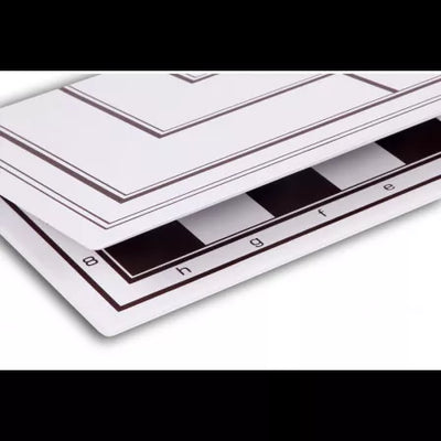 Šachmatų ir šaškių plastikinė lenta 510x510mm