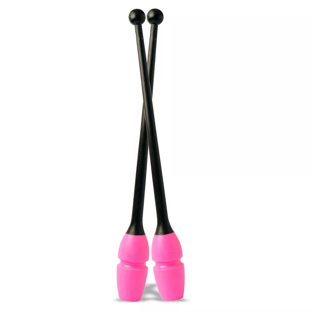 Kuokelės Pastorelli Masha Black and Fluo pink 36cm 04232