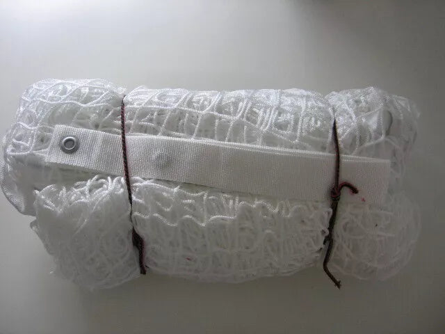 Lauko teniso tinklas PP3mm (baltas su trosu)