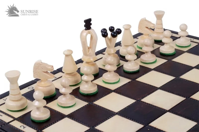 Šachmatai King's Medium 360x180x50mm, karalius 60mm