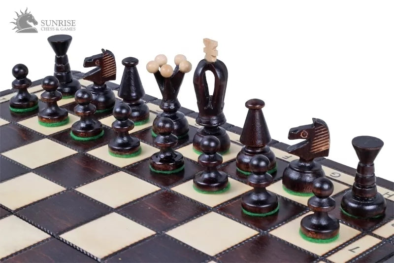 Šachmatai King's Medium 360x180x50mm, karalius 60mm