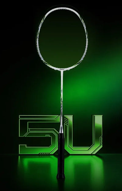 Badmintono raketė Kawasaki Passion GZ-20 White/Green 5u (sustyguota)