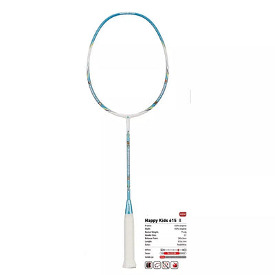 Profesionali badmintono raketė vaikiška Kawasaki HAPPY KIDS 650 Blue