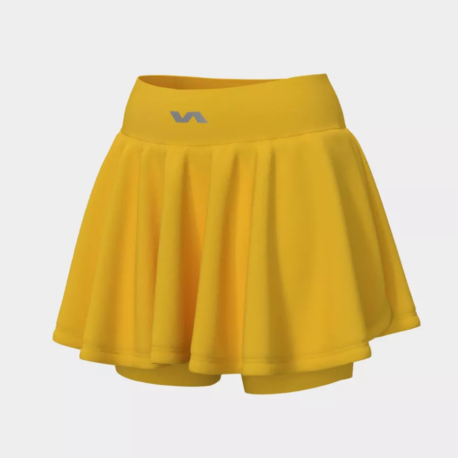 Varlion PRO TEAM MARTINA SKIRT YELLOW-M