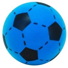 Futbolo kamuolys mėlynas/juodas (Paraloninis)