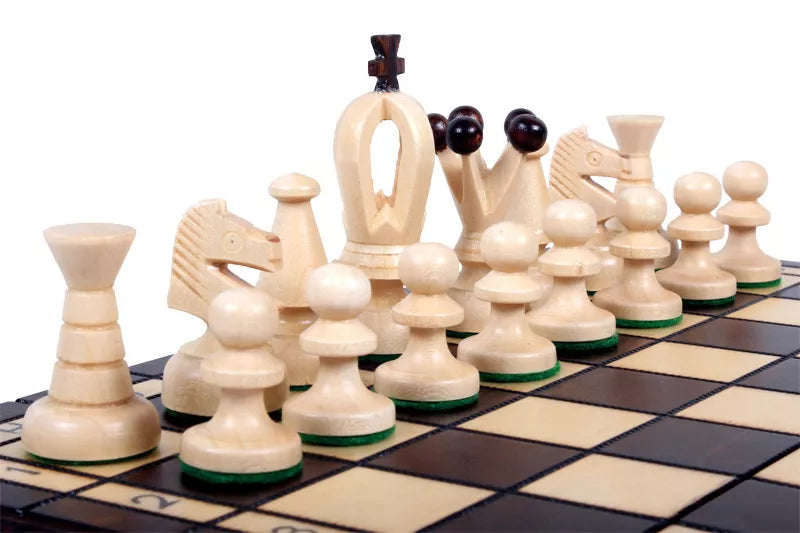 Šachmatai King's Small 300x150x50mm, karalius 60mm