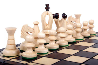 Šachmatai King's Small 300x150x50mm, karalius 60mm