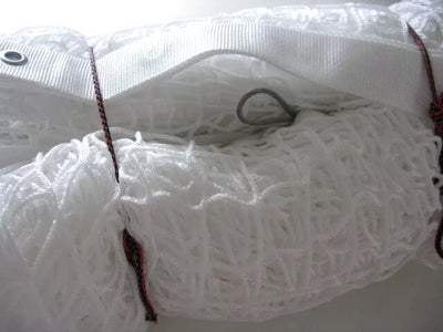 Lauko teniso tinklas PP3mm (baltas su trosu)
