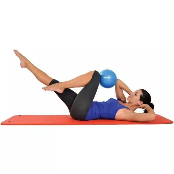 Pilates kamuolys Soft Over ball 25-27cm juodas