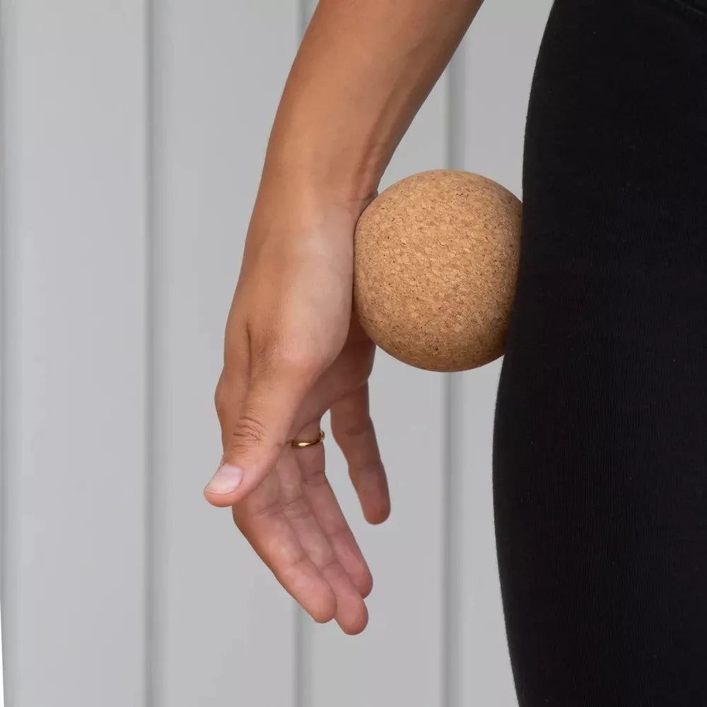 Masažinis kamuoliukas Prove Yoga Cork 65mm