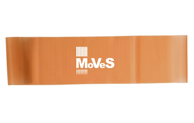 Elastinė juosta kilpa MVS – gelsva (ypač silpna) 7,5cm x 30cm (padidinto pločio)