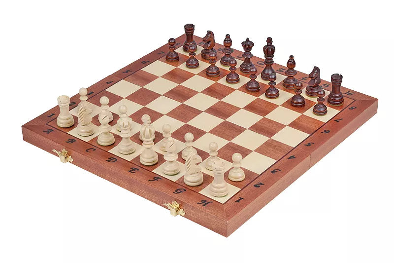 Šachmatai Olympic Small 350x175x45mm, Karalius 65mm