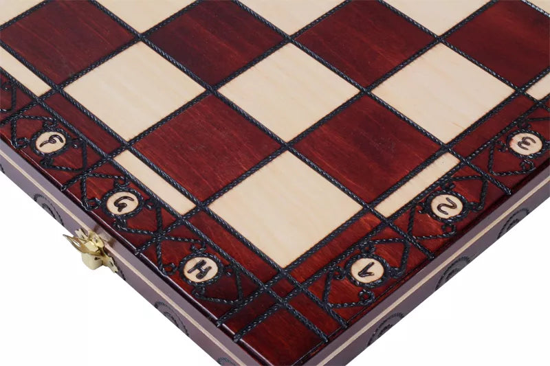 Šachmatai Consul 490mm x 245cm x 50mm, Karalius 80mm