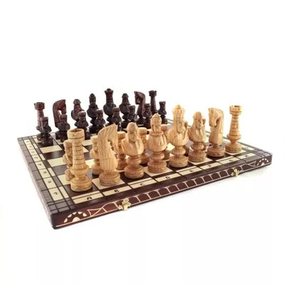 Šachmatai Cezar Small 600x300x70mm, karalius 140mm