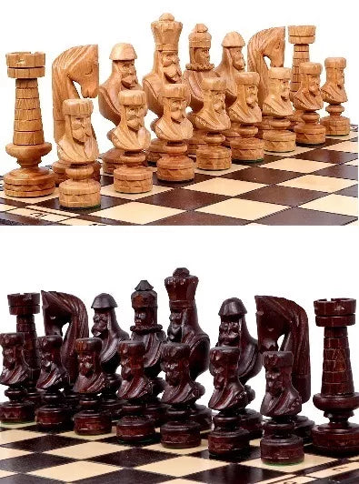 Šachmatai Cezar Small 600x300x70mm, karalius 140mm