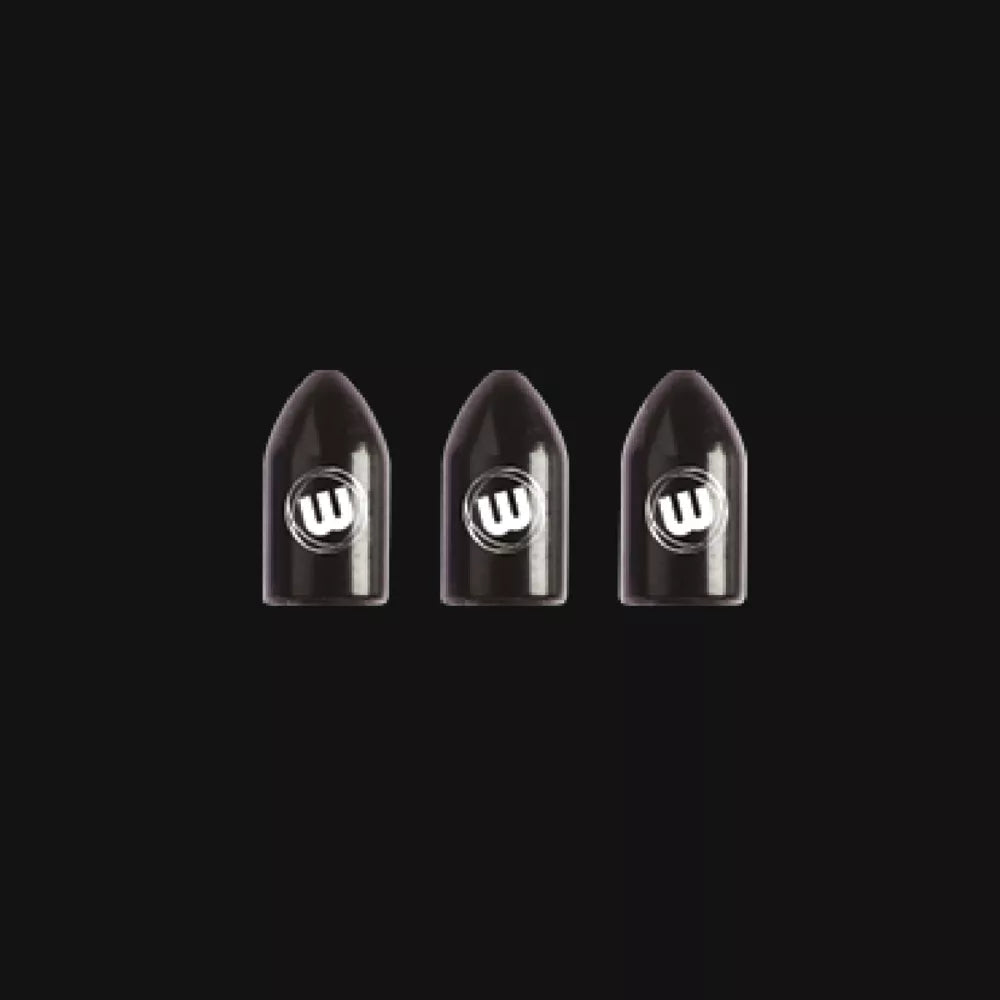 Smiginio strėlyčių kotelių apsauga Winmau Whizlock Black Shaft Caps