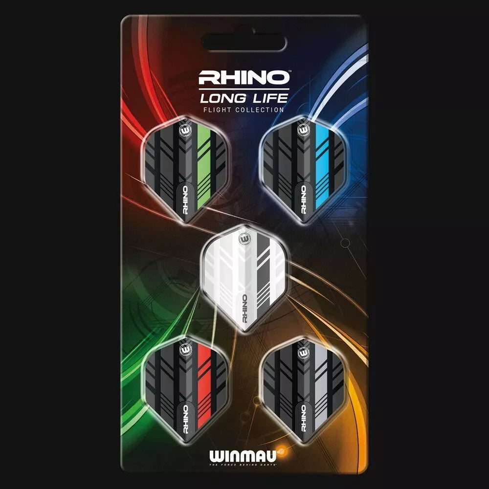 Smiginio strėlyčių sparneliai Winmau Rhino Dart Flight Collection