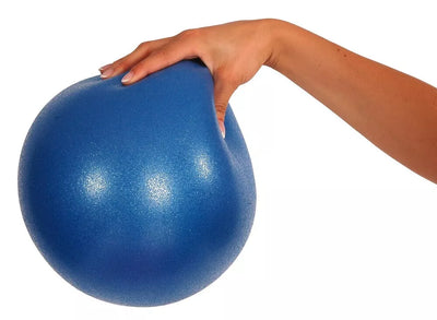 Pilates kamuolys Soft Over ball 25-27cm juodas