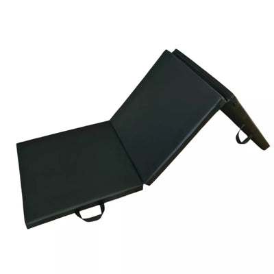 Sulankstomas gimnastikos čiužinys Prove PVC 180x60x5cm (pilkas)