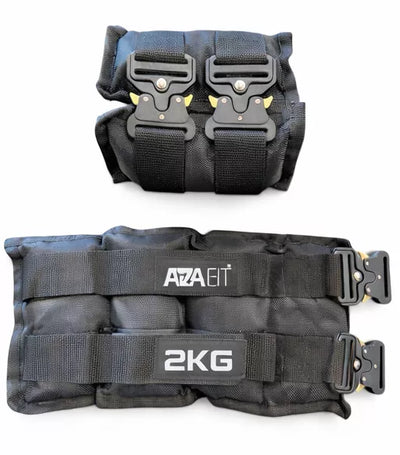 Svoriai kojoms Azafit 2kg (greito nusegimo)