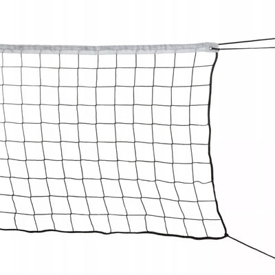 Tinklinio tinklas PP3mm 9,5x1m (juodas su trosu)