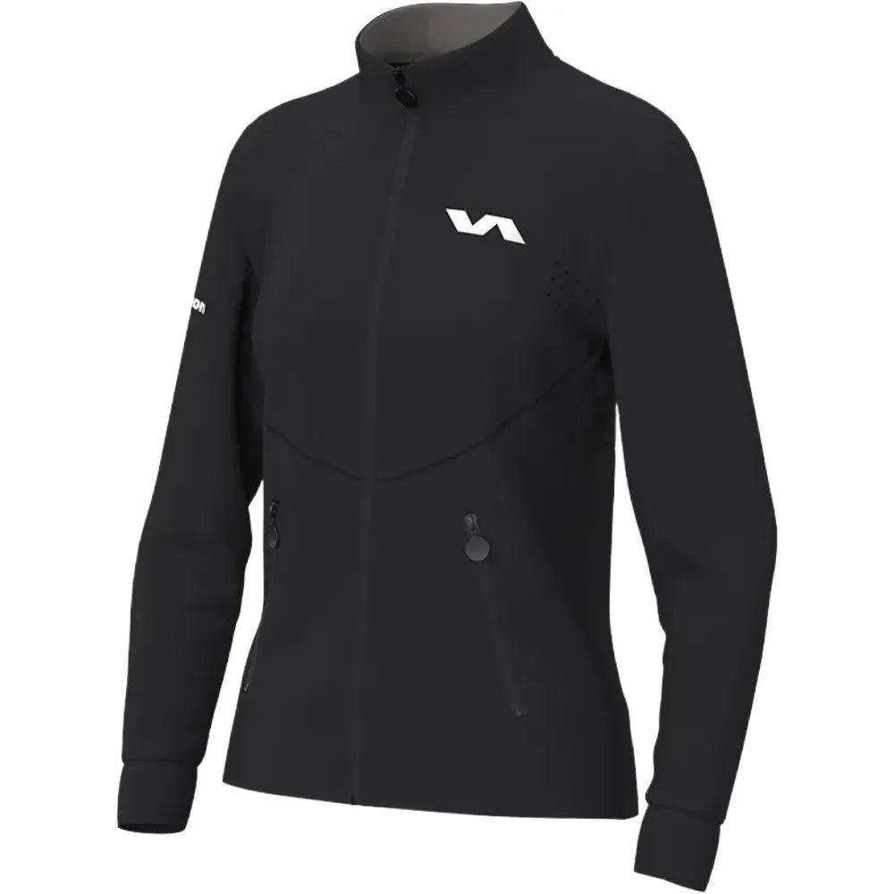Women's Varlion Pro Team Giulia Black Padel Jacket-XS